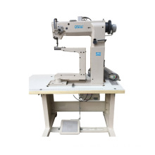 QS-810-3600 360 degree single needle arm rotary post bed  big hook heavy duty triple feed lockstitch industrial sewing machine